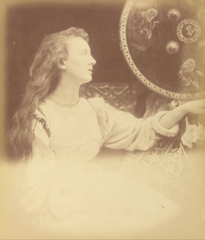 Elaine "la Azucena - doncella de Astolat" de Julia Margaret Cameron