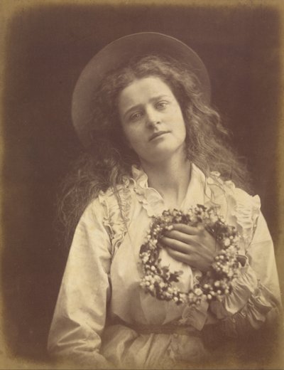 "Porque voy a ser Reina del Mayo, Madre, voy a ser Reina del Mayo" de Julia Margaret Cameron