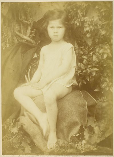George Duckworth (Estudio para el niño San Juan) de Julia Margaret Cameron