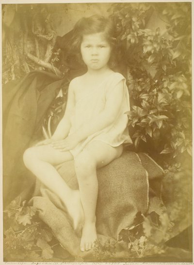 George Duckworth Estudio para el niño San Juan de Julia Margaret Cameron