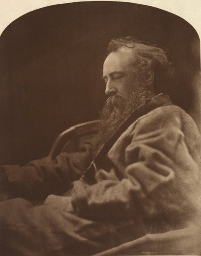 George Frederick Watts, 1864, impreso ca. 1905 de Julia Margaret Cameron