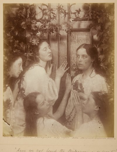 ¿No hemos oído que el novio es tan dulce?, agosto de 1874 de Julia Margaret Cameron
