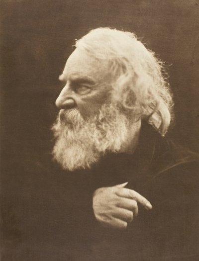Henry Wadsworth Longfellow, 1868, impreso 1875 de Julia Margaret Cameron