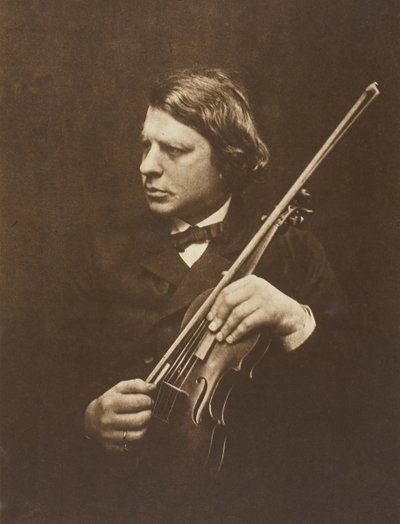 Herr Joseph Joachim, 1868, impreso en 1875 de Julia Margaret Cameron