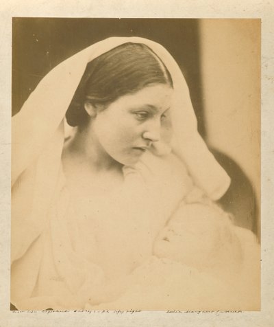 La Madonna Riposata Descansando en Esperanza, 1864 de Julia Margaret Cameron
