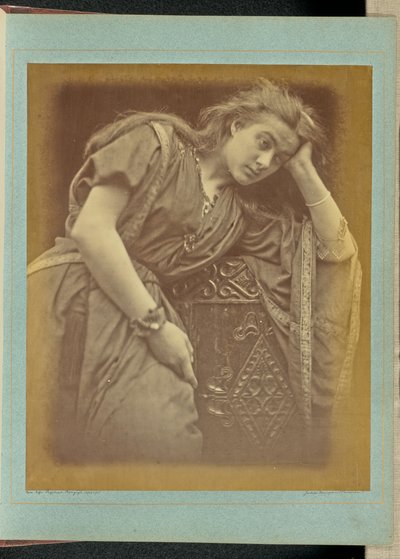 "Mariana - Ella dijo que soy aweary aweary me gustaría estar muerto " de Julia Margaret Cameron