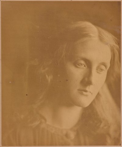 Mi foto favorita de todas mis obras. mi sobrina julia de Julia Margaret Cameron
