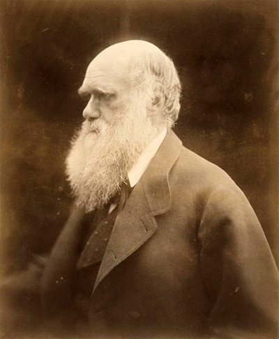 Retrato de Charles Darwin de Julia Margaret Cameron
