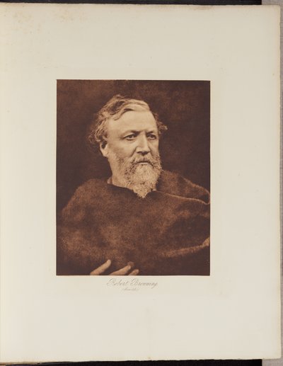 Robert Browning de Julia Margaret Cameron