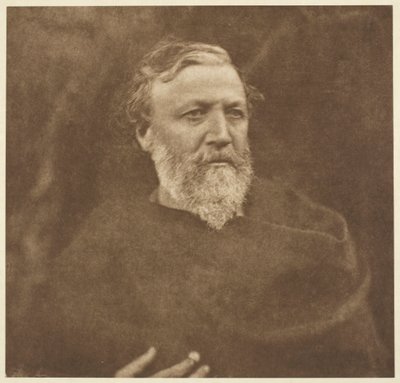 Robert Browning, 1865, impreso 1875 de Julia Margaret Cameron