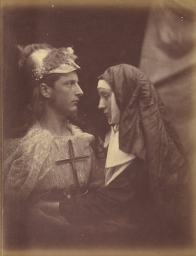 Sir Galahad y La Monja Pálida de Julia Margaret Cameron
