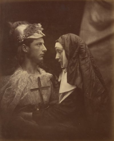 Sir Galahad y la monja pálida, 1874 de Julia Margaret Cameron