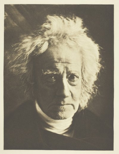 Sir John Herschel, 1867, impreso en octubre de 1890 de Julia Margaret Cameron