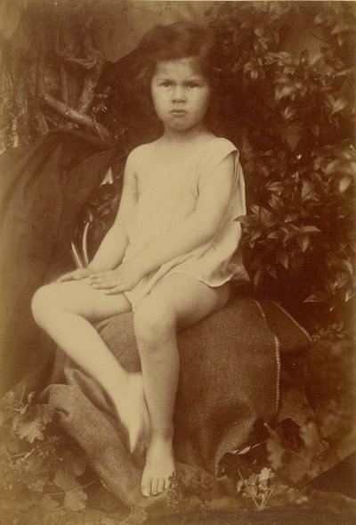[Estudio del niño San Juan] de Julia Margaret Cameron
