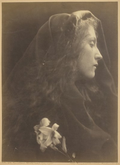 El Ángel en el Sepulcro, 1869 de Julia Margaret Cameron