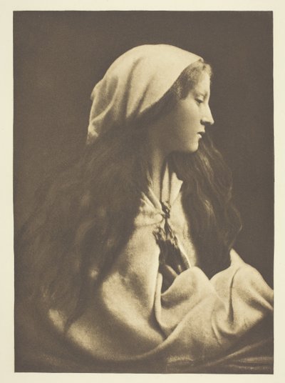 El sueño diurno, 1869, impreso en octubre de 1890 de Julia Margaret Cameron