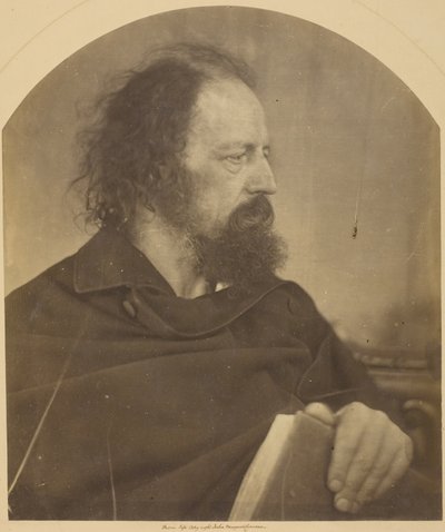 El Monje Sucio, Alfred Tennyson de Julia Margaret Cameron
