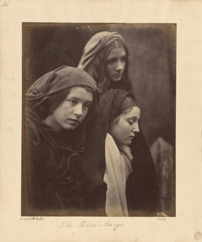 Las tres Marías de Julia Margaret Cameron
