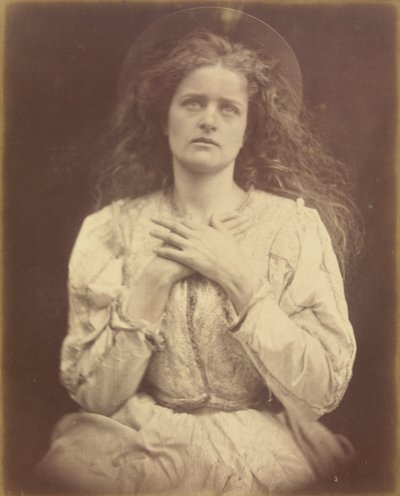 La bendita Música fue por donde mi alma tendrá que ir de Julia Margaret Cameron