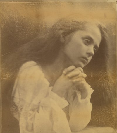 Una joven rezando de Julia Margaret Cameron