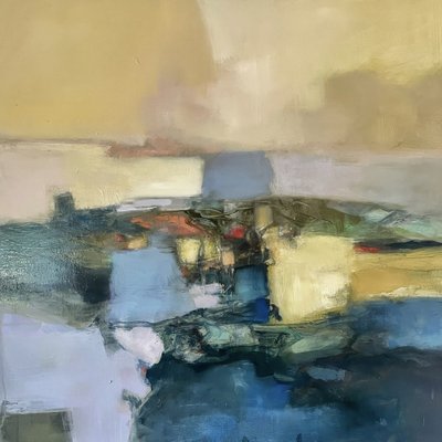 Paisaje abstracto y sereno de Julia Purinton