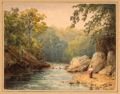 En el Emmet Burn, en el North Tyne de Julia Swinburne