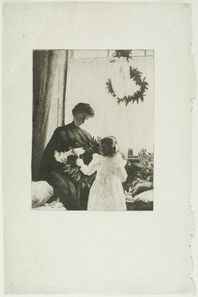 Verdes de Navidad de Julian Alden Weir