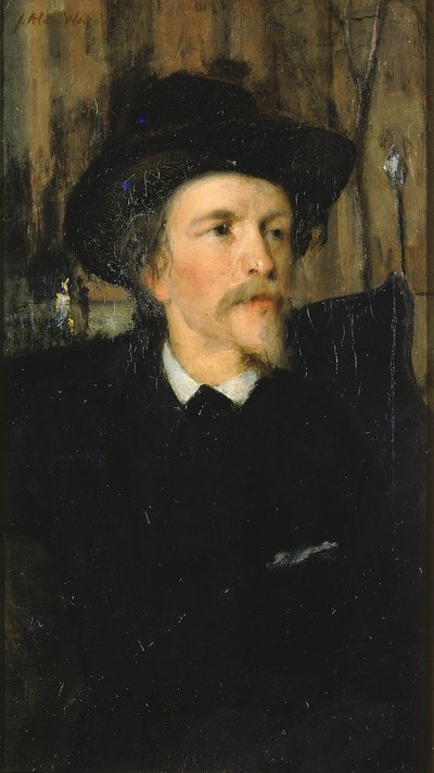Retrato de Wyatt Eaton de Julian Alden Weir