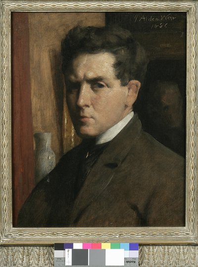 Autorretrato, 1886 de Julian Alden Weir