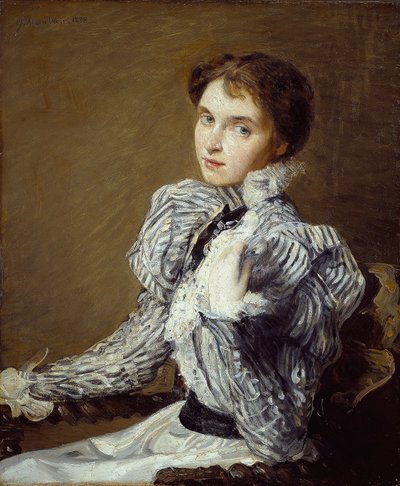 El Corsé Gris de Julian Alden Weir