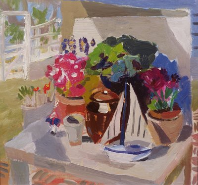 Flores, Macetas y Yates en la Logia de Julian Bailey
