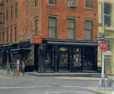 Bar Fanellis, Nueva York, 1996 de Julian Barrow