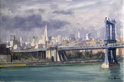 Puente de Manhattan, Nueva York, 1996 de Julian Barrow