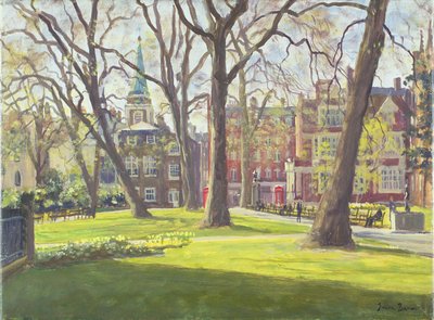 Jardines de Mount Street, Londres de Julian Barrow