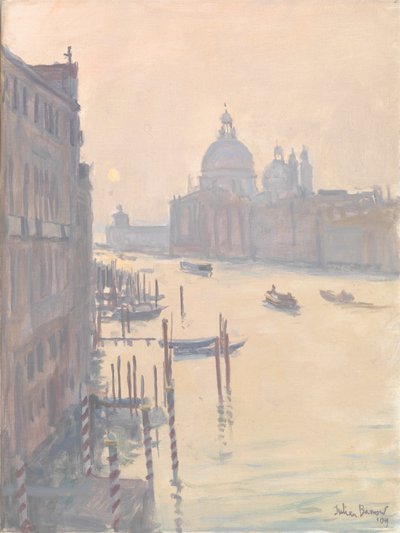 Amanecer desde el Puente de la Academia, 2009 de Julian Barrow