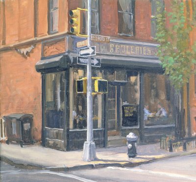 Tienda de esquina en West Village, 1997 de Julian Barrow