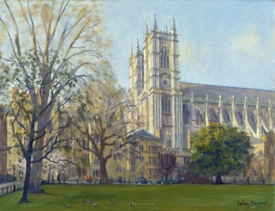 Abadía de Westminster desde Deans Yard de Julian Barrow