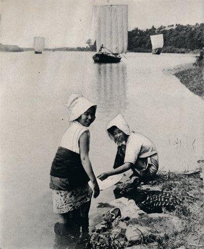 Una lavandería en la orilla del río de Julian Leonard Street
