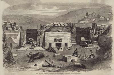 La batería del puente, puerto de Sebastopol de Julian Portch