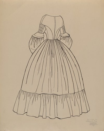 Vestido de Julie C. Brush