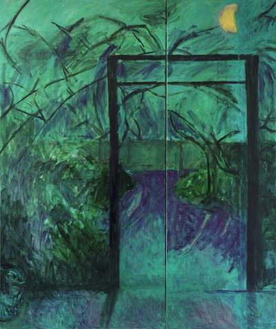 Jardín a la luz de la luna de Julie Held