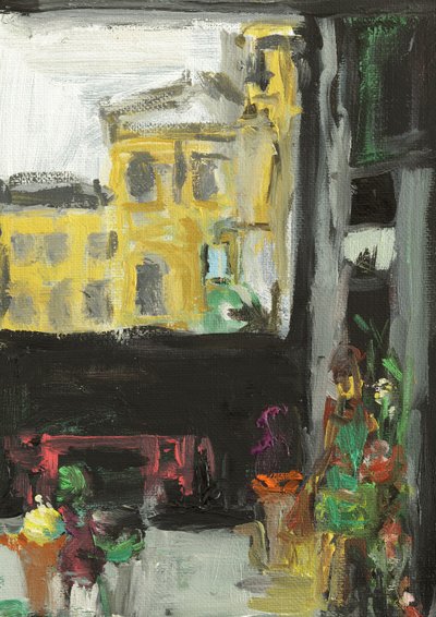 Bajo el puente-El florista, 2014 de Julie Held