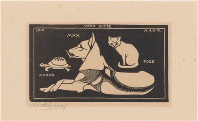 Akbar, Max, Poes (título en el objeto) de Julie de Graag (signed by artist)