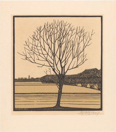 Árbol desnudo de Julie de Graag (signed by artist)