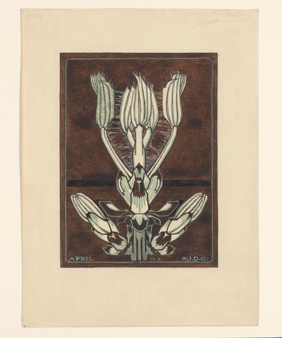 Capullos de una flor
Abril (título en el objeto) de Julie de Graag (signed by artist)