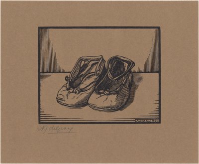 Un par de zapatos de Julie de Graag (signed by artist)