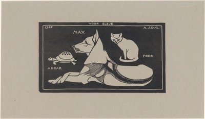 Akbar, Max, Poes (título en el objeto) de Julie de Graag
