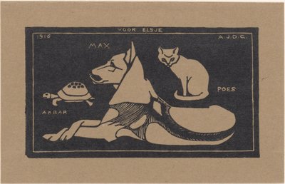 Akbar, Max, Poes (título en el objeto) de Julie de Graag