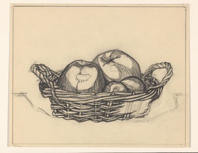Cesta de manzanas de Julie de Graag