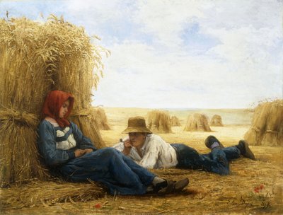 Tiempo de cosecha de Julien Dupre